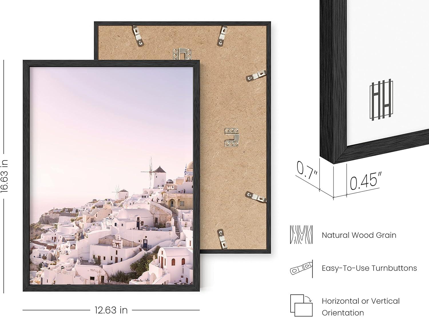 imageHAUS AND HUES Surfing Poster Beach Room Decor  Surfer Poster Art Prints Surfer Wall Art and Vintage Beach Posters Wall Art Beige Frame 12x16Santorini