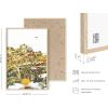imageHAUS AND HUES Honey Bee Decor Garden Wall Art  Insect Poster Vintage Floral Posters and Prints Flower Poster Vintage Botanical Prints Black Frame 16x20Flowers and Bees