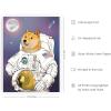 imageHAUS AND HUES Meme Posters  Funny Wall Art for College Dorm Humor Room Decor for Men ampamp Teens Unframed 12x16Astrodoge