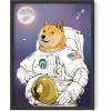 imageHAUS AND HUES Meme Posters  Funny Wall Art for College Dorm Humor Room Decor for Men ampamp Teens Unframed 12x16Astrodoge