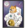 imageHAUS AND HUES Meme Posters  Funny Wall Art for College Dorm Humor Room Decor for Men ampamp Teens Unframed 12x16Astrodoge