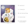 imageHAUS AND HUES Meme Posters  Funny Wall Art for College Dorm Humor Room Decor for Men ampamp Teens Unframed 12x16Astrodoge