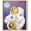imageHAUS AND HUES Meme Posters  Funny Wall Art for College Dorm Humor Room Decor for Men ampamp Teens Unframed 12x16Astrodoge