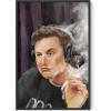imageHAUS AND HUES Meme Posters  Funny Wall Art for College Dorm Humor Room Decor for Men ampamp Teens Unframed 12x16Elon