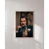 imageHAUS AND HUES Meme Posters  Funny Wall Art for College Dorm Humor Room Decor for Men ampamp Teens Unframed 12x16Leonardo Dicaprio Laughing