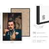 imageHAUS AND HUES Meme Posters  Funny Wall Art for College Dorm Humor Room Decor for Men ampamp Teens Unframed 12x16Leonardo Dicaprio Laughing