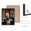imageHAUS AND HUES Meme Posters  Funny Wall Art for College Dorm Humor Room Decor for Men ampamp Teens Unframed 12x16Leonardo Dicaprio Laughing