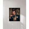 imageHAUS AND HUES Meme Posters  Funny Wall Art for College Dorm Humor Room Decor for Men ampamp Teens Unframed 12x16Leonardo Dicaprio Laughing