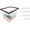 imageHAUS AND HUES Surfing Poster Beach Room Decor  Surfer Poster Art Prints Surfer Wall Art Wall Decor Vintage Beach Posters Surfer Print Beige Frame 16x20Blue Van