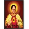 imageHAUS AND HUES The Office Dwight Schrute Poster The Office TV Show Wall Art Funny Posters Office Decor Dwight Schrute Fan Art TV Show Merchandise Framed Beige 24x36Dwight Schrute