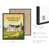 imageHAUS AND HUES The Office Dwight Schrute Poster The Office TV Show Wall Art Funny Posters Office Decor Dwight Schrute Fan Art TV Show Merchandise Framed Beige 24x36Schrute Farms