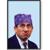 imageHAUS AND HUES The Office Dwight Schrute Poster The Office TV Show Wall Art Funny Posters Office Decor Dwight Schrute Fan Art TV Show Merchandise Framed Beige 24x36Prison Mike