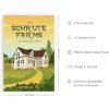 imageHAUS AND HUES The Office Dwight Schrute Poster The Office TV Show Wall Art Funny Posters Office Decor Dwight Schrute Fan Art TV Show Merchandise Framed Beige 24x36Schrute Farms