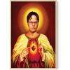 imageHAUS AND HUES The Office Dwight Schrute Poster The Office TV Show Wall Art Funny Posters Office Decor Dwight Schrute Fan Art TV Show Merchandise Framed Beige 24x36Dwight Schrute