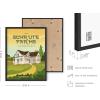 imageHAUS AND HUES The Office Dwight Schrute Poster The Office TV Show Wall Art Funny Posters Office Decor Dwight Schrute Fan Art TV Show Merchandise Framed Beige 24x36Schrute Farms