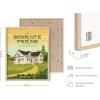 imageHAUS AND HUES The Office Dwight Schrute Poster The Office TV Show Wall Art Funny Posters Office Decor Dwight Schrute Fan Art TV Show Merchandise Framed Beige 24x36Schrute Farms