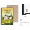 imageHAUS AND HUES The Office Dwight Schrute Poster The Office TV Show Wall Art Funny Posters Office Decor Dwight Schrute Fan Art TV Show Merchandise Framed Beige 24x36Schrute Farms