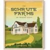 imageHAUS AND HUES The Office Dwight Schrute Poster The Office TV Show Wall Art Funny Posters Office Decor Dwight Schrute Fan Art TV Show Merchandise Framed Beige 24x36Schrute Farms