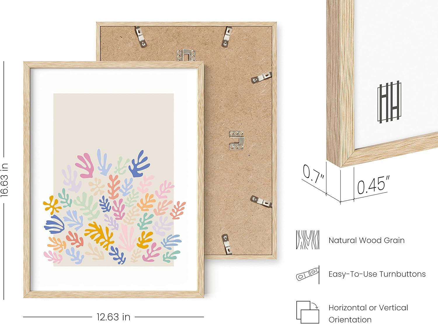 imageHAUS AND HUES Danish Pastel Purple Poster  Aesthetic Room Decor Purple Picture Wall Decor Danish Pastel Cute Poster Black Frame 24x36Colorful Organic Shapes