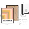 imageHAUS AND HUES Art Exhibition Poster  Pink Geometric Art Print Danish Pastel Posters for Room Aesthetic Pink Wall Art Geometric Art Prints 16quotx20quot UnframedColorful Geometric Angles