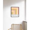 imageHAUS AND HUES Art Exhibition Poster  Pink Geometric Art Print Danish Pastel Posters for Room Aesthetic Pink Wall Art Geometric Art Prints 16quotx20quot UnframedColorful Geometric Angles