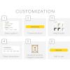 imageHAUS AND HUES Create Your Own Wall Art  Set of 4 Custom Art Prints with Personalized Pictures Custom Posters Upload Images wVarious Frame Options  Perfect for Home Decor Wall Art and Wall Decor