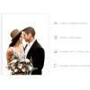 imageHAUS AND HUES Custom Couple Portrait Poster  Add Your Photo for a Customized Poster Print  Great Gift for Wedding Newlyweds Anniversary Birthdays Engagements  Gift for Her Wife GirlfriendUnframed