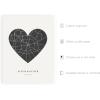 imageHAUS AND HUES Custom Heart Shaped Map Poster  Personalized Gift for Him ampamp Her  Unique Couples Poster  Gift for Wedding Newlyweds Anniversary Birthdays Engagements Day Wife or GirlfriendFramed