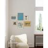 imageHAUS AND HUES Framed Abstract Wall Art Famous Artist Paintings Abstract Colorful Wall Art Geometric Wall Decor Abstract Modern Framed Painting Set Klint Artist Posters with Beige FrameEclectic