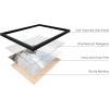 imageHAUS AND HUES Framed Abstract Wall Art Famous Artist Paintings Abstract Colorful Wall Art Geometric Wall Decor Abstract Modern Framed Painting Set Klint Artist Posters with Beige FrameBeachy
