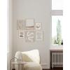 imageHAUS AND HUES Framed Abstract Wall Art Famous Artist Paintings Abstract Colorful Wall Art Geometric Wall Decor Abstract Modern Framed Painting Set Klint Artist Posters with Beige FrameCream