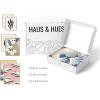imageHAUS AND HUES Framed Abstract Wall Art Famous Artist Paintings Abstract Colorful Wall Art Geometric Wall Decor Abstract Modern Framed Painting Set Klint Artist Posters with Beige FrameJapanese