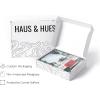 imageHAUS AND HUES Hot Air Balloon Poster Decorations  Hot Air Balloon Wall Decor  Beautiful Scenery Wall Art Painting  12quot x 16quot UNFRAMED Hot Air BalloonsRed Surf Van