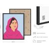 imageHAUS AND HUES Inspirational Feminist Poster Set of 4 Inspirational Wall Art Posters for Teen Girls Room  Wall Art Prints ampamp Decor for Women  Womens History Month Poster  UNFRAMED 11x14Black Framed