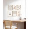 imageHAUS AND HUES Matisse Poster Set  Minimalist Poster Set for Room Aesthetic Frameable Matisse Wall Art Modern Art Black Frame 8x10Beige Boho Matisse