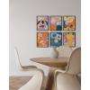 imageHAUS AND HUES Matisse Poster Set  Minimalist Poster Set for Room Aesthetic Frameable Matisse Wall Art Modern Art Black Frame 8x10Hilma Af Klint