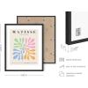 imageHAUS AND HUES Matisse Poster Set  Minimalist Poster Set for Room Aesthetic Frameable Matisse Wall Art Modern Art Black Frame 8x10Pastel Matisse
