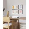 imageHAUS AND HUES Matisse Poster Set  Minimalist Poster Set for Room Aesthetic Frameable Matisse Wall Art Modern Art Black Frame 8x10Pastel Matisse