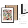 imageHAUS AND HUES Matisse Poster Set  Minimalist Poster Set for Room Aesthetic Frameable Matisse Wall Art Modern Art Black Frame 8x10Summer Matisse