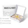 imageHAUS AND HUES Mid Century Wall Art Boho Wall Art Framed  Set of 3 Mandala Wall Decor Boho Framed Art Abstract Art Bohemian Tiles 8x10 Black FramedMid Century Terracotta