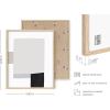 imageHAUS AND HUES Modern Abstract Wall Art Prints  Set of 4 Mid Century Modern Abstract Prints Contemporary Geometric Posters Minimalist Abstract Wall Decor Framed Modern Art Black Frame 8x10Shapes  Strokes