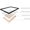 imageHAUS AND HUES Pink Wall Art Danish Pastel Posters Aesthetic Room Decor Cool Trendy Prints Black Frame 24x36Colorful Organic Shapes