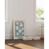 imageHAUS AND HUES Pink Wall Art Danish Pastel Posters Aesthetic Room Decor Cool Trendy Prints Black Frame 24x36Flower Market Stockholm
