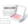 imageHAUS AND HUES Pink Wall Art Danish Pastel Posters Aesthetic Room Decor Cool Trendy Prints Black Frame 24x36Pink Geometric Squares