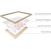 imageHAUS AND HUES Pink Wall Art Danish Pastel Posters Aesthetic Room Decor Cool Trendy Prints Black Frame 24x36Statues on Pink Checks