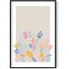 imageHAUS AND HUES Pink Wall Art Danish Pastel Posters Aesthetic Room Decor Cool Trendy Prints Unframed 12x16Colorful Organic Shapes