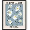 imageHAUS AND HUES Pink Wall Art Danish Pastel Posters Aesthetic Room Decor Cool Trendy Prints Unframed 12x16Flower Market Stockholm