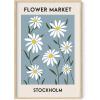 imageHAUS AND HUES Pink Wall Art Danish Pastel Posters Aesthetic Room Decor Cool Trendy Prints Unframed 12x16Flower Market Stockholm
