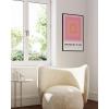 imageHAUS AND HUES Pink Wall Art Danish Pastel Posters Aesthetic Room Decor Cool Trendy Prints Unframed 12x16Pink Geometric Squares