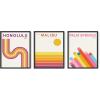 imageHAUS AND HUES Summer Matisse Art Print Set of 324x36Vintage City